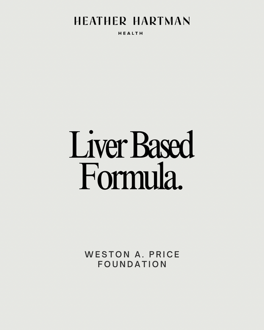 Liver based baby formula Weston a price
