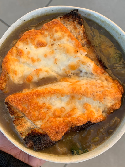 French Onion + Veggie Soup | Heather Hartman Health Boulder private chef holistic health coach