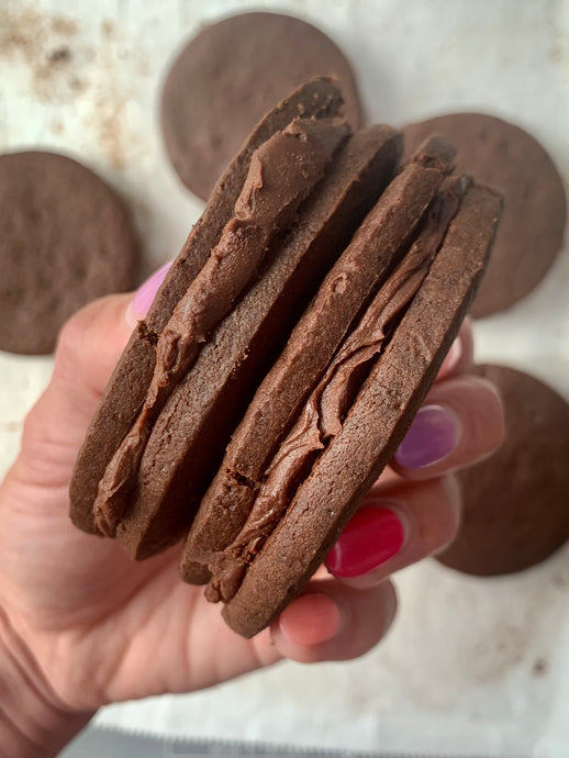Double Chocolate Oreo Cookies
