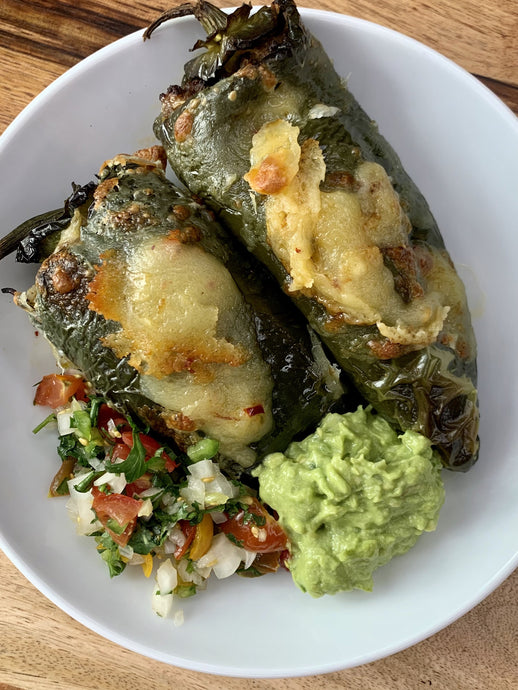 Stuffed Ancestral Blend Poblano Peppers