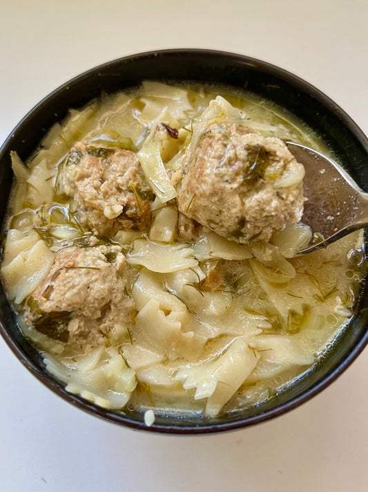 Italian Wedding Soup with Fennel