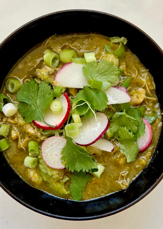 Image of chicken pozole verde