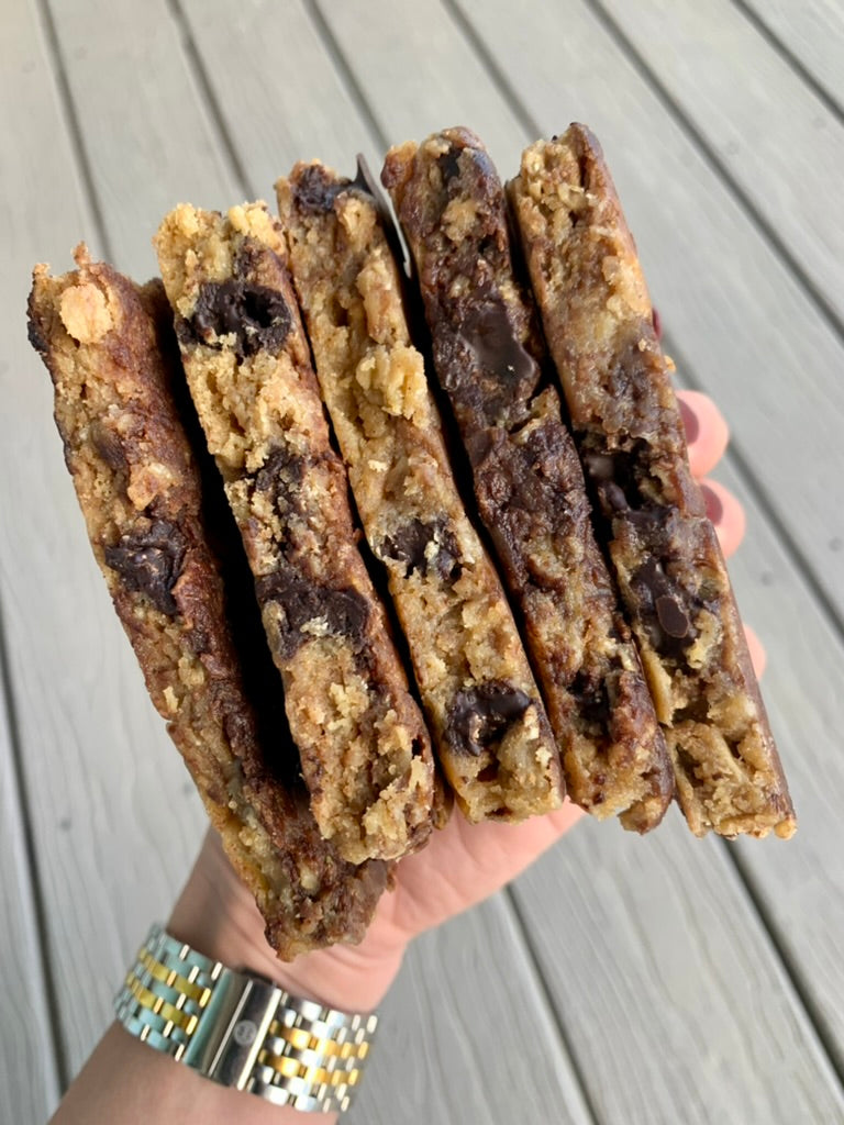 chocolate chip oatmeal bars