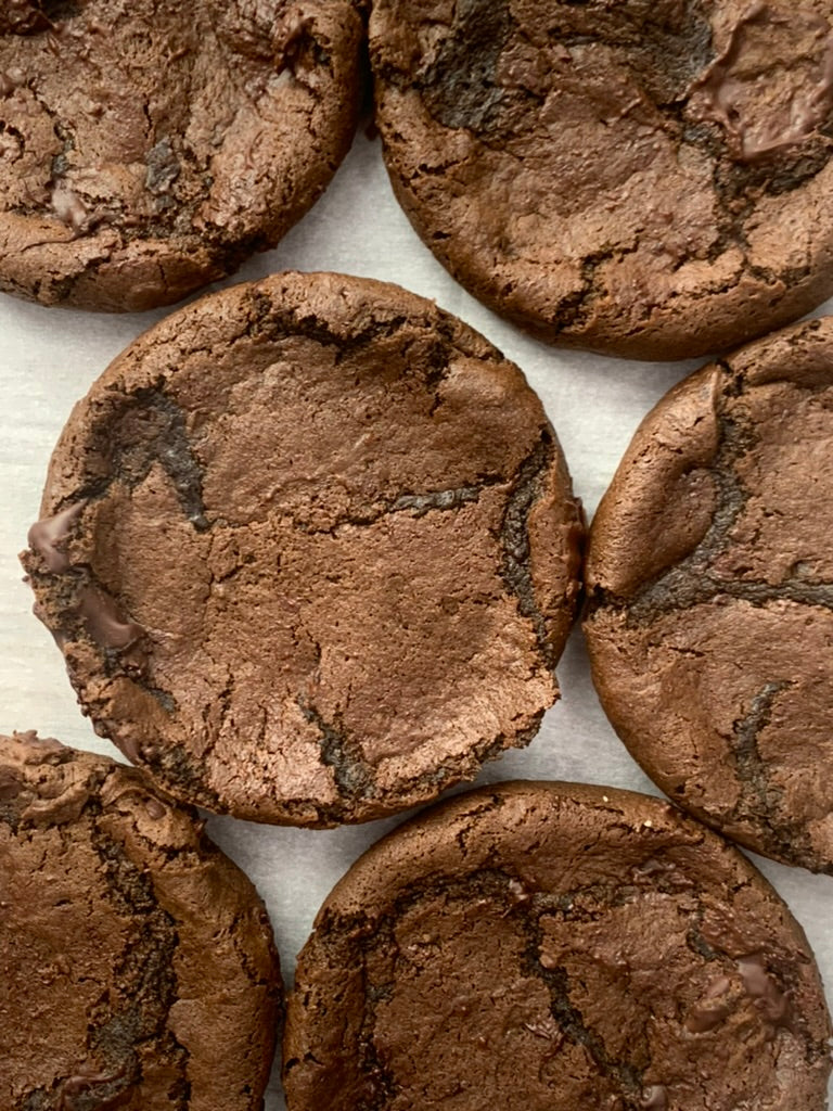 Double chocolate chip cookie