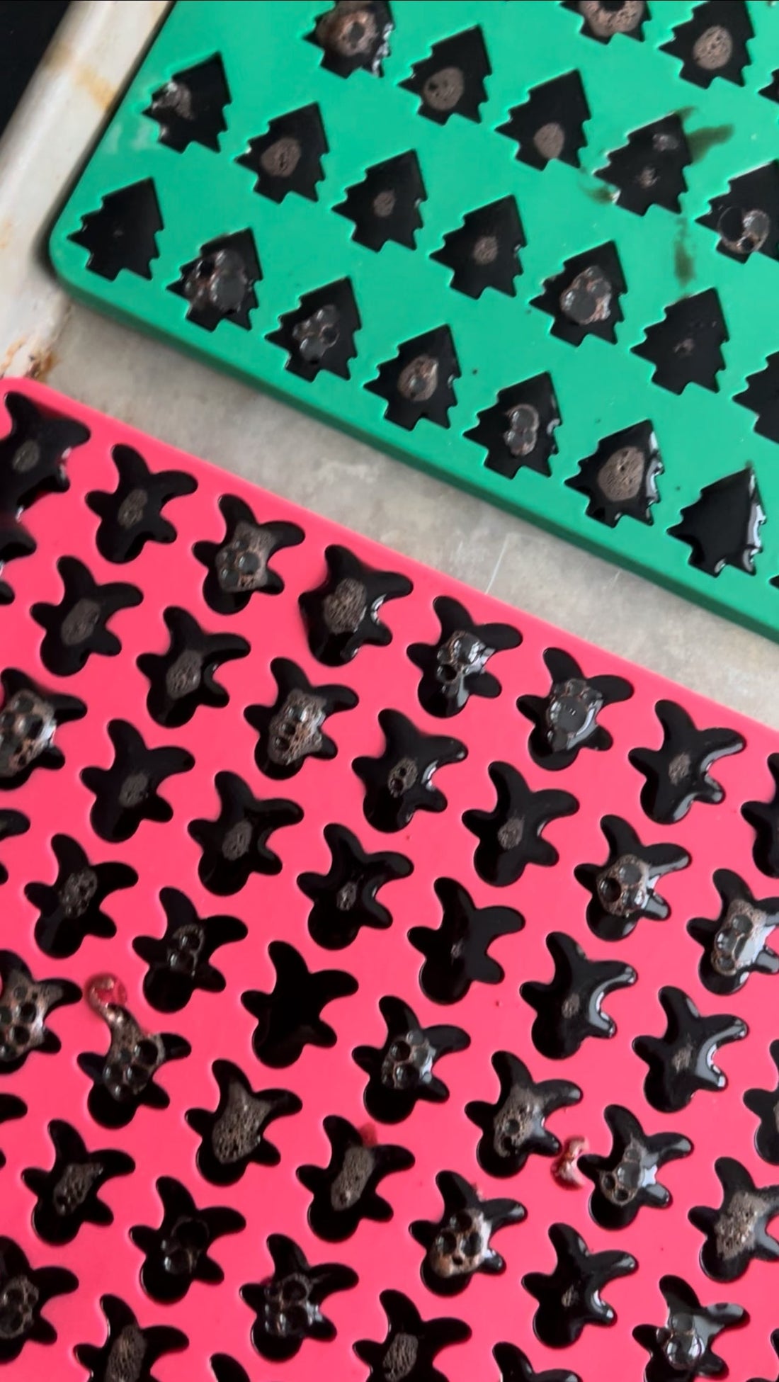 Homemade elderberry gummies made with grass-fed gelatin and elderberry syrup for natural immune support during cold and flu season.