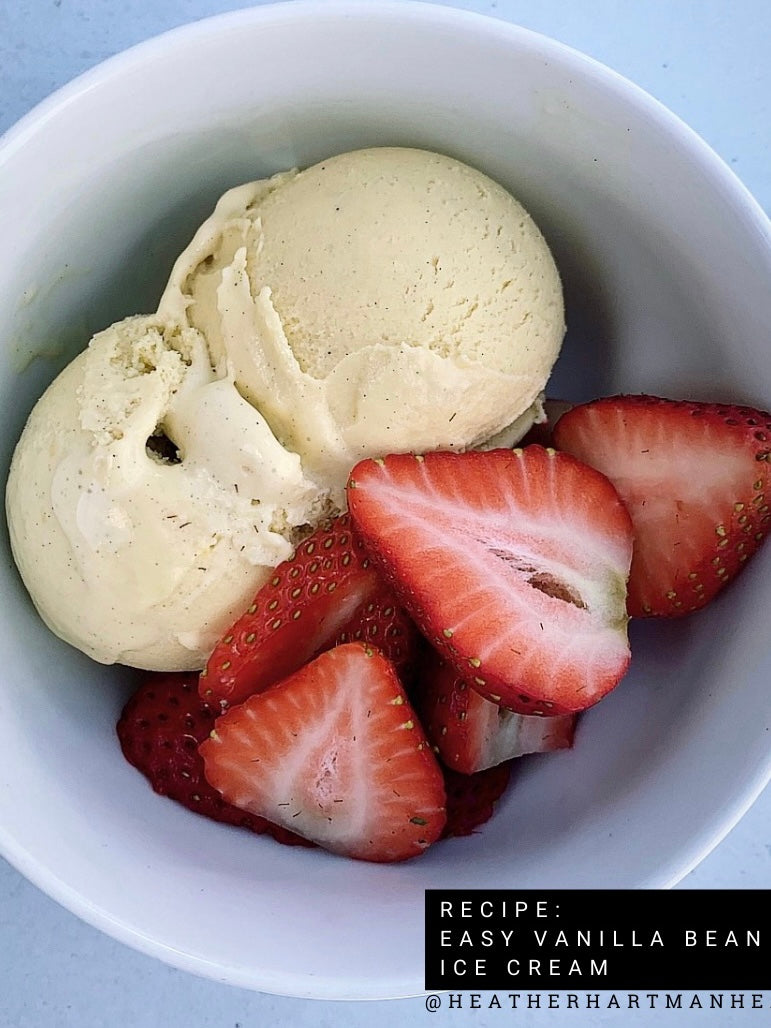 Vanilla Ice Cream | Heather Hartman Health