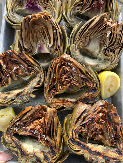 How to Make Steamed + Grilled Artichokes